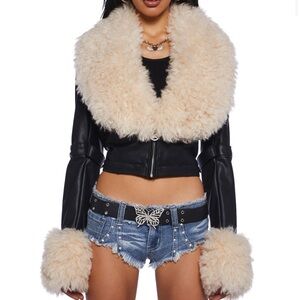 Dolls Kill - Covet Moto Jacket Black